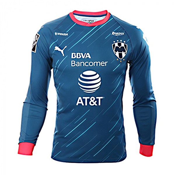 Auswarts Ml Trikot Monterrey 2018-19 Blau Fussballtrikots Günstig